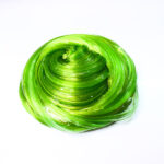 اسلایم متالیک ترقه ای سبز زیتون طلا