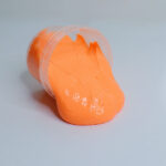 اسلایم خامه پفالو نارنجی - Image 3