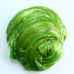 اسلایم متالیک ترقه ای زیتون طلایی - Image 4