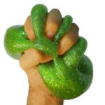 اسلایم کهکشانی سبز زیتونی