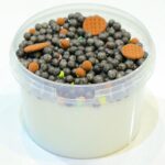 اسلایم وانیل با تکه های شکلات و بیسکوییت